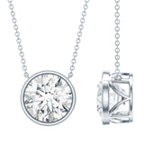 5 Carat Lab Grown Diamond Bridal Necklace with IGI Certificate