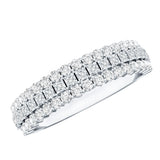 Half Eternity Lab Grown Diamond Wedding Band